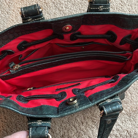 Dooney & Bourke Chiara black leather tote - Picture 4 of 8